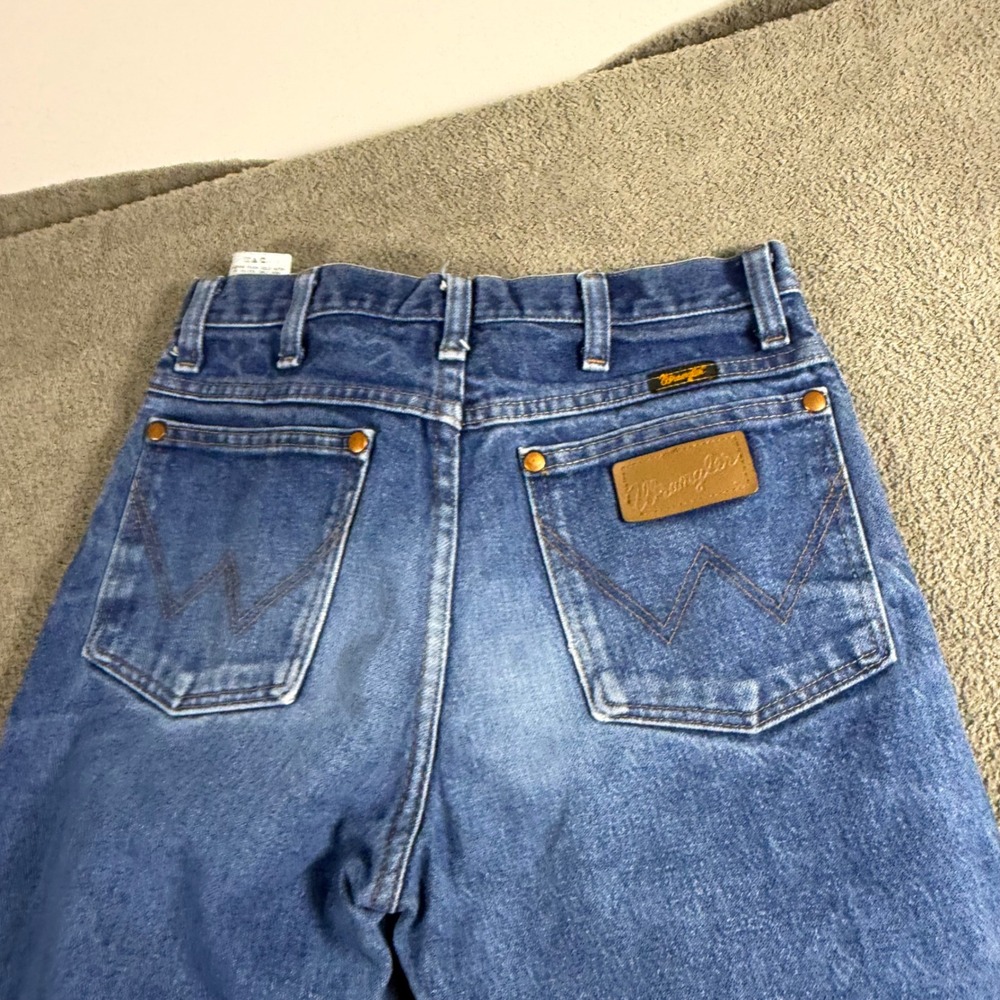 Wrangler 13MWZSPI Cowboy Cut Jeans Mens 29x32 Medium Wash Straight Leg Denim